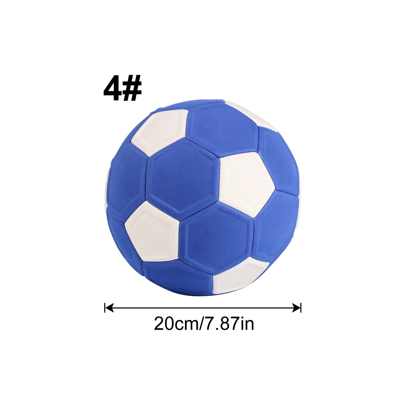 1PC size 4 and 5 durable, soft and comfortable sports football, suitable for four seasons of competition and training