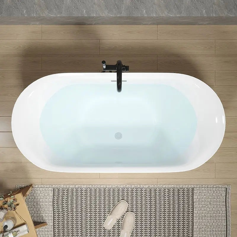 Bathroom Household small apartment single acrylic adult seamless integrated hotel high-end freestanding bathtub bathtub
