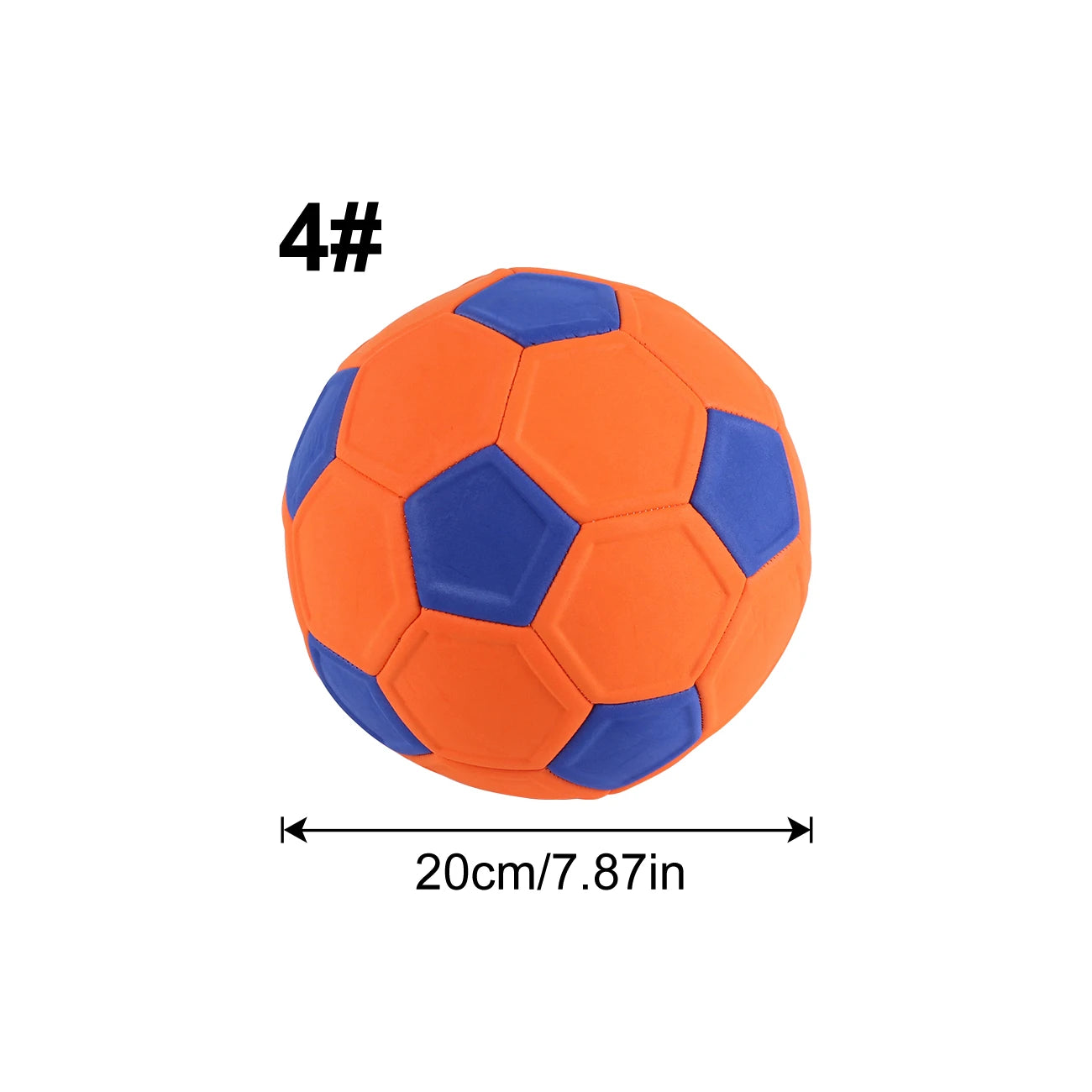 1PC size 4 and 5 durable, soft and comfortable sports football, suitable for four seasons of competition and training