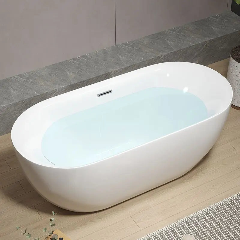 Bathroom Household small apartment single acrylic adult seamless integrated hotel high-end freestanding bathtub bathtub