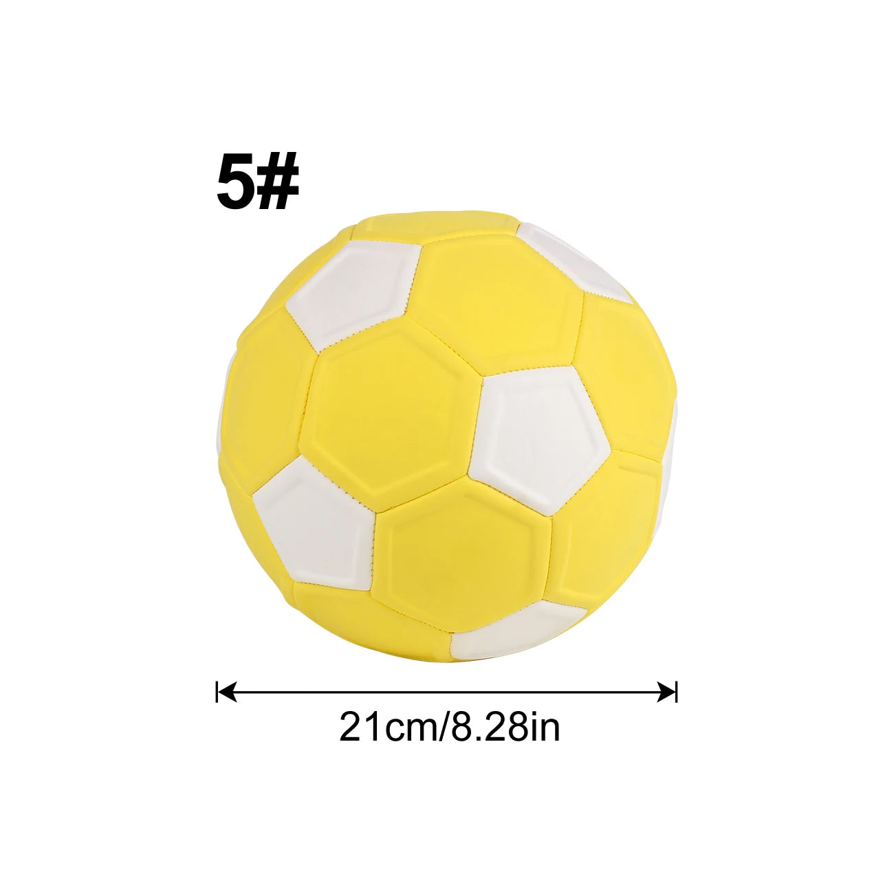 1PC size 4 and 5 durable, soft and comfortable sports football, suitable for four seasons of competition and training