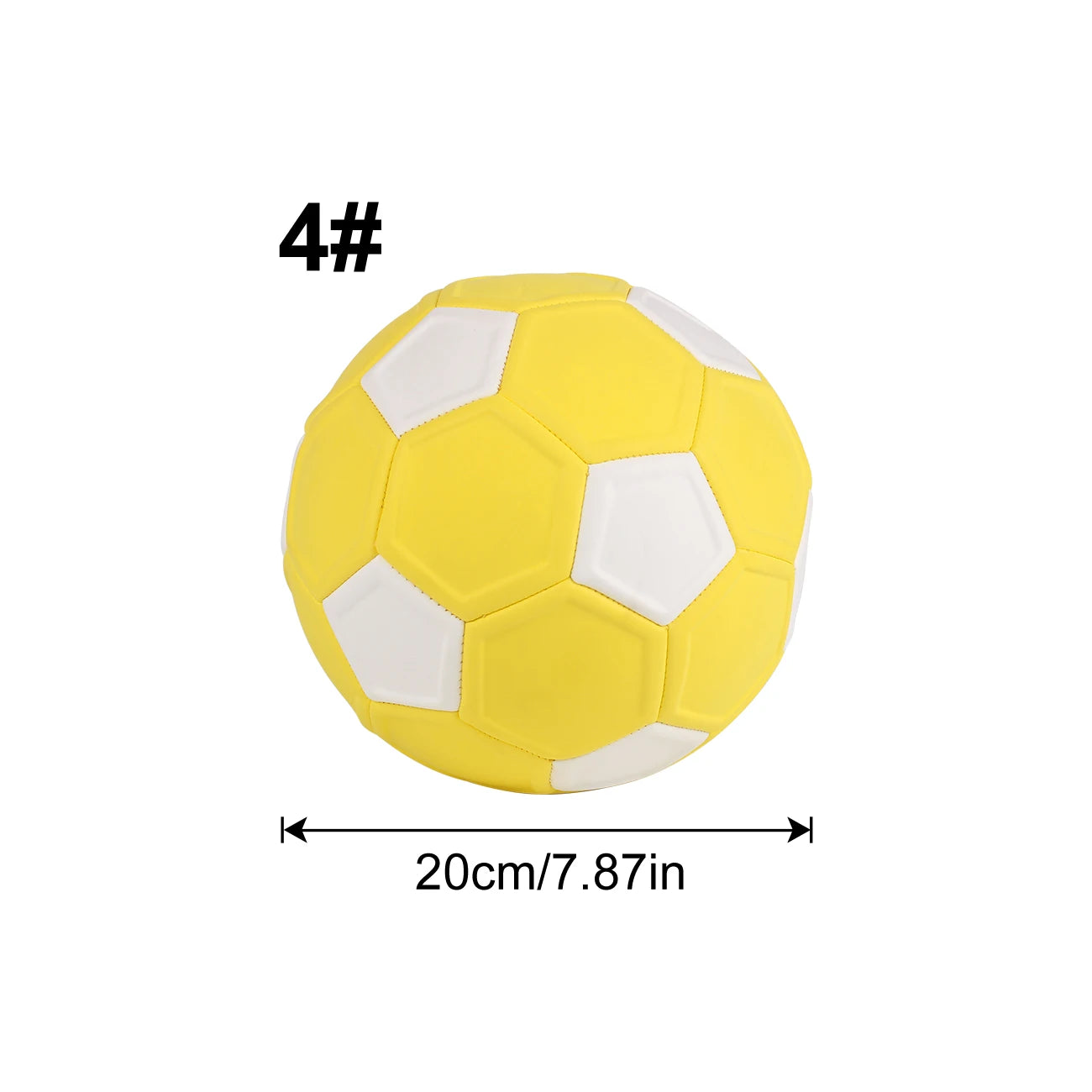1PC size 4 and 5 durable, soft and comfortable sports football, suitable for four seasons of competition and training