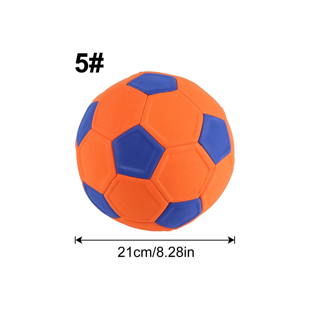 1PC size 4 and 5 durable, soft and comfortable sports football, suitable for four seasons of competition and training