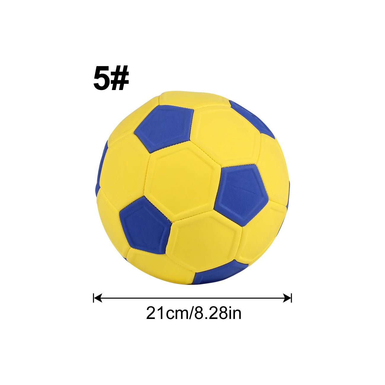 1PC size 4 and 5 durable, soft and comfortable sports football, suitable for four seasons of competition and training