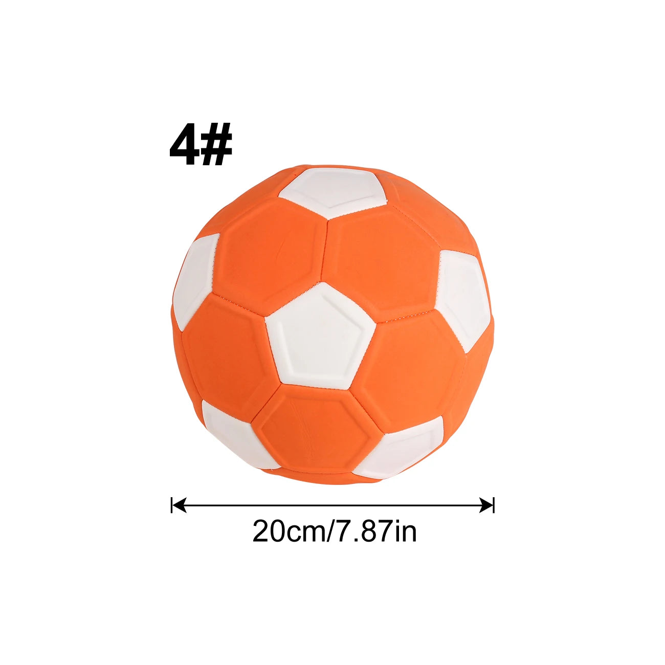 1PC size 4 and 5 durable, soft and comfortable sports football, suitable for four seasons of competition and training