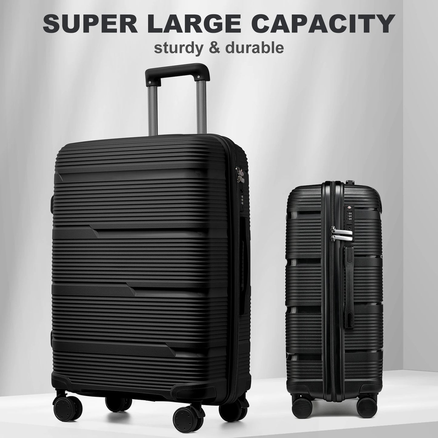 Cabin Suitcase Large Travel Suitcase Boarding Travel Box , Rolling Travel Trolley Case, Hand Carry-On Luggage Suitcase