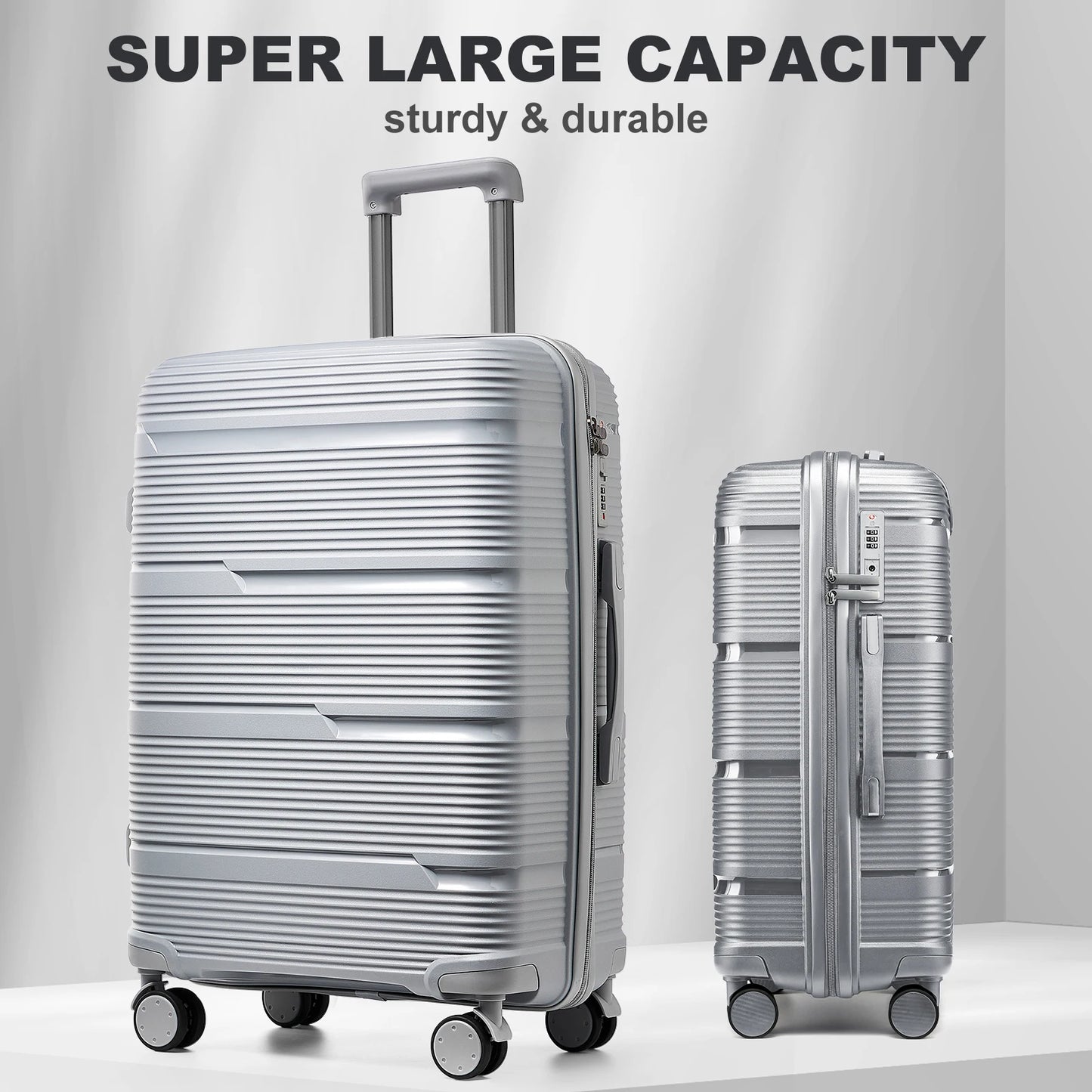 Cabin Suitcase Large Travel Suitcase Boarding Travel Box , Rolling Travel Trolley Case, Hand Carry-On Luggage Suitcase